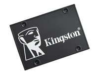 Kingston KC600 - SSD - krypteret - 2 TB - intern - 2.5" - SATA 6Gb/s - 256-bit AES-XTS - TCG Opal Encryption, Self-Encrypting Drive (SED) SKC600/2048G