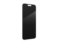 ZAGG InvisibleShield Glass Elite Privacy - Skærmbeskytter for mobiltelefon - glas - med fortrolighedsfilter - 2-vejs - for Apple iPhone 15 Plus, 16 Plus 200114867