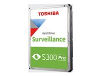 Toshiba S300 Pro MD10ADA600V - Harddisk - Overvågning - 6 TB - intern - 3.5" - SATA 6Gb/s - 7200 rpm - buffer: 512 MB MD10ADA600V