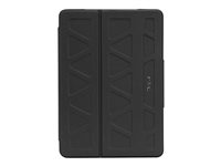 Targus Pro-Tek - Flipomslag til tablet - polyurethan, termoplastisk polyuretan (TPU) - sort - 10.2" - 10.5" - for Apple 10.2-inch iPad (7th generation, 8th generation, 9th generation); 10.5-inch iPad Air (3rd generation); 10.5-inch iPad Pro THZ852GL