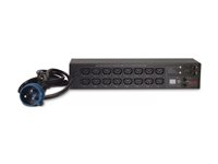 APC Switched Rack PDU AP7922B - Strømfordelingsenhed (rackversion) - AC 230 V - Ethernet 10/100 - input: IEC 60309 32A - output-stikforbindelser: 16 (power IEC 60320 C13) - 2U - 3.66 m ledning - for P/N: SCL400RMJ1U, SCL500RMI1UC, SCL500RMI1UNC, SMTL1000RMI2UC, SMTL750RMI2UC AP7922B