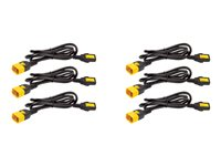 APC - Strømkabel - power IEC 60320 C13 til IEC 60320 C14 - 10 A - 1.22 m - sort - Nordamerika - for P/N: SCL500RMI1UC, SCL500RMI1UNC, SMT3000I-AR, SMT3000R2I-AR, SMTL750RMI2UC, SRT1500RMXLI AP8704S-NA