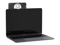 Belkin - Magnetisk montering for mobiltelefon - MagSafe-kompatibel, til Mac notebooks - hvid - for Apple iPhone 12, 13, 14, 16; MacBook Air; MacBook Pro MMA006BTWH