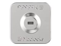 Compulocks Universal VHB Adhesive Security Plate - Komponenter til montering (universel monteringsplade) - for tablet - sølv - for P/N: UTHW TBRPLT