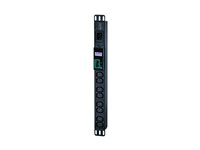 APC Easy Metered Rack PDU EPDU1016M - Strømfordelingsenhed (rackversion) - AC 200/208/230 V - 3680 VA - Ethernet - input: IEC 60320 C20 - output-stikforbindelser: 8 (power IEC 60320 C13) - 1U - 2.5 m ledning - sort - for P/N: AR106V, SCL400RMJ1U, SCL500RMI1UC, SCL500RMI1UNC, SMTL1000RMI2UC, SMTL750RMI2UC EPDU1016M