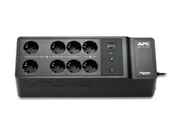 APC Back-UPS BE850G2-GR - UPS - AC 230 V - 520 Watt - 850 VA - output-stikforbindelser: 8 - sort BE850G2-GR