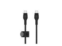 Belkin BoostCharge - USB-kabel - 24 pin USB-C (han) til 24 pin USB-C (han) - 2 m - sort CAB011BT2MBK