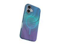ZAGG Milan Snap - Bagsidecover til mobiltelefon - MagSafe-kompatibilitet - dyb aurora - for Apple iPhone 16 702315106