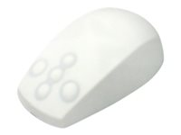 Active Key MedicalMouse medium - Mus - højre- og venstrehåndet - laser - 5 knapper - trådløs - 2.4 GHz - trådløs modtager (USB) - hvid AK-PMT2LB-FS-W