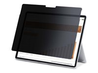 StarTech.com 4-Way Privacy Screen For 13-inch Surface Pro 8/9/X Laptop, For Portrait/Landscape, Touch-Enabled, +/- 30 Deg. View - Computer Security Filter/Protector Blocks up to 51% Blue Light, Anti-Glare Finish (13SP-PRIVACY-SCREEN) - Notebook privacy-filter (vandret( - 4-vejs - klæbemiddel - 13" - sort - for Microsoft Surface Pro 8, Pro 9, Pro X 13SP-PRIVACY-SCREEN