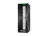 APC NetShelter SX Gen 2 - Rack kabinet - 2258 H x 800W x 1070D mm, med Sides - gulvstående - sort - 48U - 19" - TAA-kompatibel AR3187B2
