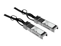 StarTech.com Cisco SFP-H10GB-CU5M Compatible 5m 10G SFP+ to SFP+ Direct Attach Cable Twinax, 10GbE SFP+ Copper DAC 10Gbps Low Power Passive Mini GBIC/Transceiver Module DAC, 10G SFP+ Cable - Lifetime Warranty (SFPCMM5M) - Direkte påsætning-kabel - SFP+ til SFP+ - 5 m - dobbelt-axial - for P/N: PEX10000SFPI, PEX10GSFP4I, PEX20000SFPI SFPCMM5M