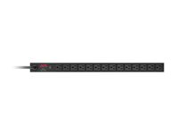 APC - Strømfordelingsenhed (rackversion) - AC 120 V - input: NEMA L5-20 - output-stikforbindelser: 14 (NEMA 5-15) - 3.6 m ledning - sort - for P/N: SMX1000C, SMX1500RM2UC, SMX1500RM2UCNC, SMX750C, SMX750CNC, SRT2K2RXLNX145 AP9551