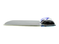 Kensington Duo Gel Mouse Pad Wrist Rest - Musemåtte med håndledsstøtte - sort, blå - TAA-kompatibel 62401