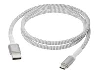 dbramante1928 re-charge - USB-kabel - USB (han) til 24 pin USB-C (han) - 1.2 m - op til 36 W strømtransfer, flettet kabel CB12ACGR7114