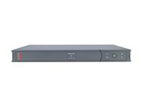 APC Smart-UPS SC 450VA - UPS (rackversion) - AC 230 V - 280 Watt - 450 VA - RS-232 - output-stikforbindelser: 4 - 1U - grå - for P/N: AR106SH6, AR109SH6, AR112SH6, AR3006, AR3006SP, AR3103, AR3103SP, AR3106, AR3106SP SC450RMI1U
