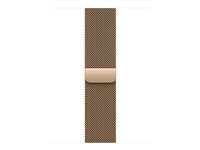 Apple - Løkke for smart watch - 40mm - 130 - 180 mm - guld - for Watch Hermès Series 7, Hermès Series 9, SE 3, Series 10, Series 11, Series 8, Series 9 MGHW4ZM/A