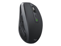 Logitech MX Anywhere 2S - Mus - laser - 7 knapper - trådløs - Bluetooth 4.0 LE - grafit 910-007230