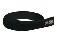 Eaton Tripp Lite Series 10in Hook and Loop Velcro Cable Management Ties 10-pack 10pc 10" - Kabelbånd - 25 cm - sort (pakke med 10) P350-10N-10