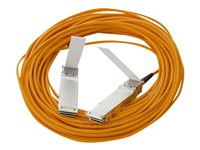 HPE Active Optical Cable - Direkte påsætning-kabel - QSFP+ til QSFP+ - 15 m - dobbelt-axial - aktiv - for Apollo 4200, 4200 Gen10 720211-B21