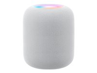 Apple HomePod (2nd generation) - Smart højttaler - Wi-Fi, Bluetooth - hvid MQJ83DN/A