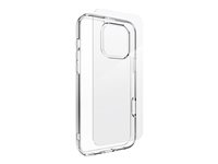 Zagg InvisibleShield Glass Elite 360 - Bagsidecover til mobiltelefon - klar - med Tempered Glass-skærmbeskytter - for Apple iPhone 16 Pro Max 200515377