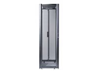 APC NetShelter SX Deep Enclosure with Sides - Rack kabinet - sort - 42U - 19" AR3300X717