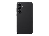 Samsung EF-VS731 - Bagsidecover til mobiltelefon - plantebaseret materiale, plastik - sort - for Galaxy S25 FE EF-VS731PBEGWW