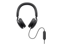 Dell Pro Wired ANC Headset WH5024 - Headset - på øret - kablet - aktiv støjfjerning - USB-C - Certified for Microsoft Teams, Zoom Certified WH5024-DWW