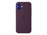 Apple - Bagsidecover til mobiltelefon - MagSafe-kompatibilitet - silicone - blommefarvet - for iPhone 16 Plus MYYD3ZM/A