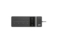 APC Back-UPS BE850G2 - UPS - AC 230 V - 520 Watt - 850 VA - output-stikforbindelser: 8 - United Kingdom - sort BE850G2-UK