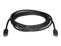 StarTech.com StarTech.com Premium Certified High Speed HDMI 2.0 Cable with Ethernet - 15ft 5m - 3D Ultra HD 4K 60Hz - 15 feet Long HDMI Male to Male Cord (HDMM5MP) - HDMI-kabel med Ethernet - HDMI han til HDMI han - 5 m - sort - for P/N: KITBXAVHDPEU, KITBXAVHDPUK, KITBXDOCKPEU, KITBXDOCKPUK, USBC-HDMI-CDP2HD4K60 HDMM5MP