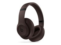 Beats Studio Pro - Hovedtelefoner med mik. - fuld størrelse - Bluetooth - trådløs, kablet - aktiv støjfjerning - 3,5 mm jackstik, USB-C - dyb brun MQTT3DN/A