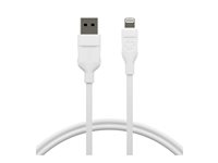 dbramante1928 re-charge - Lightning-kabel - USB han til Lightning han - 1.2 m - 100 % genbrugt plastik CB12ALWH7084