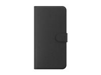 iFrogz Defence - Flipomslag til mobiltelefon - polyuretan-læder, polycarbonat (PC) - sort - for Apple iPhone 16 Pro Max 302315357