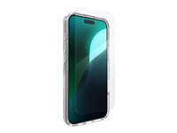 Zagg Luxe + Glass 360 - Bagsidecover til mobiltelefon - MagSafe-kompatibilitet - grafen - klar - med skærmbeskytter - for Apple iPhone 16 Plus 700515363