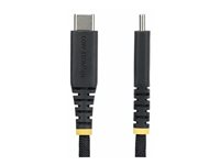 StarTech.com - USB-kabel - 24 pin USB-C (han) til 24 pin USB-C (han) - USB 2.0 - 3 A - USB Power Delivery (60W) - sort USB2CC30CMNCBR