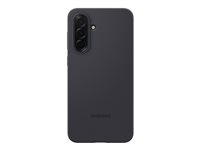 Samsung EF-PA366 - Bagsidecover til mobiltelefon - silicone - sort - for Galaxy A36 EF-PA366CBEGWW