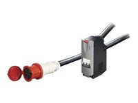 APC IT Power Distribution Module - Automatisk hovedafbryder (indstiksmodul) - AC 400 V - tre faser - output-stikforbindelser: 1 - grå, sort - for P/N: SY16K48H-PDNB, SY32K48H-PDNB, SY48K48H-PDNB, SY64K96H-NB, SY96K160H-NB, SY96K96H-NB PDM3563IEC-740