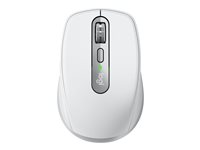 Logitech MX Anywhere 3S for Business - Mus - højrehåndet - optisk - 6 knapper - trådløs - Bluetooth - Logitech Logi Bolt USB-modtager - bleg grå 910-006959