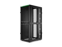 APC NetShelter SX Gen 2 - Rack kabinet - 1991 H x 800W x 1070D mm, med Sides - gulvstående - sort - 42U - 19" - TAA-kompatibel AR3180B2
