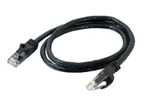 C2G Cat6 Booted Unshielded (UTP) Network Patch Cable - Patchkabel - RJ-45 (han) til RJ-45 (han) - 15 m - UTP - CAT 6 - formet, knastfri, strenget - sort 83413