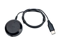 Jabra Link controller - USB-C til hovedtelefon jackstikadapter - 24 pin USB-C han til mini-phone stereo 3.5 mm hun - for P/N: 5393-823-389, 5399-823-389 14208-35