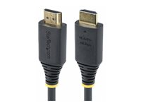 StarTech.com 30cm (1ft) High Speed HDMI Cable, 4K60Hz - Premium High Speed - HDMI-kabel med Ethernet - HDMI han til HDMI han - 30 cm - afskærmet - sort - 4K60 Hz support, 2K144 Hz support, 1080p support 240 Hz, halogenfri, passivt HDMI2-CABLE-4K60-30C