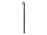 APC Metered Rack PDU - Strømfordelingsenhed (rackversion) - AC 208 V - 17.3 kW - tre faser - Ethernet 10/100, RS-232 - input: IEC 60309 - output-stikforbindelser: 18 - 0U - Canada, USA - sort - for P/N: SMX1000C, SMX1500RM2UC, SMX1500RM2UCNC, SMX750C, SMX750CNC, SRT5KRMXLW-TW AP8866
