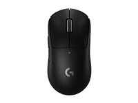 Logitech G PRO X SUPERLIGHT 2 - Mus - gaming - optisk - 5 knapper - trådløs - 2.4 GHz - USB Logitech LIGHTSPEED-modtager - sort 910-006630
