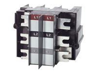 APC - Adapter til hovedafbryder - AC 480 V - tre faser - output-stikforbindelser: 1 - for P/N: SY100K250D, SY125K250D, SY125K250D-NB, SY125K500D, SY125K500D-NB, SY150K250D PD3PADAPT3