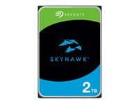Seagate SkyHawk ST2000VX017 - Harddisk - 2 TB - intern - 3.5" - SATA 6Gb/s - buffer: 256 MB - med 3 års Seagate Rescue Data Recovery ST2000VX017