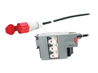 APC IT Power Distribution Module - Automatisk hovedafbryder (indstiksmodul) - AC 400 V - tre faser - output-stikforbindelser: 1 - for P/N: SY16K48H-PDNB, SY32K48H-PDNB, SY48K48H-PDNB, SY64K96H-NB, SY96K160H-NB, SY96K96H-NB PDM332IEC-30R-500