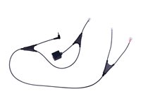 Jabra LINK 14201-37 - Elektrisk hætte kontakt adapter for trådløst headset, digital telefon - for Alcatel-Lucent 8019s DeskPhone; Premium DeskPhones 8029s, 8039s 14201-37